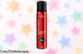 Spray fijador de maquillaje L’Oréal Paris Infaillible, increíble ofertón: ¡36 horas de perfección a prueba de agua que no puedes dejar escapar!