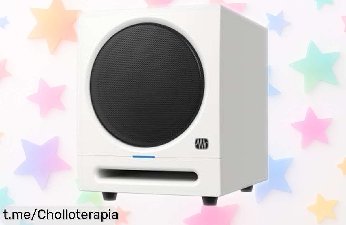 Subwoofer activo PreSonus Eris Sub 8BT: graves que te hacen vibrar y sin cables, ¡aprovéchalo a precio loco y siente la música en todo tu ser!
