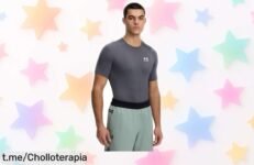 Sudadera Rival Fleece de Under Armour, chollo increíble y súper ligera con ventilación; ¡cómprala ya antes que se agote y presume de estilo sin pasar calor!
