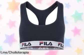Sujeta cómodamente el pecho con este sujetador Fila Fu6042 para mujer a un precio loco que te hará sentir increíble y lista para cualquier ocasión, ¡no dejes pasar esta oferta!