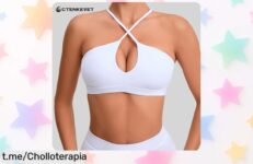 Sujetador deportivo sexy y transpirable para mujer, ¡oportunidad imperdible que tu cuerpo agradecerá en cada entrenamiento!