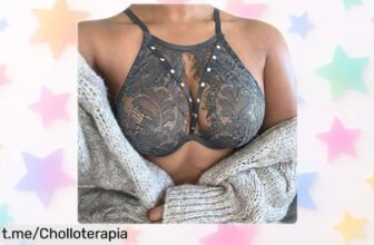 Sujetador push up de encaje Riou que realza tu figura a un precio escandaloso, conquista con elegancia y no te quedes sin el tuyo antes de que se acaben.