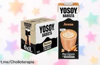 Súper bebida vegetal de avena Yosoy Barista, ¡6 litros de cremita ideal para tu café! No te quedes sin este ofertón que vale mucho más de lo que costará.