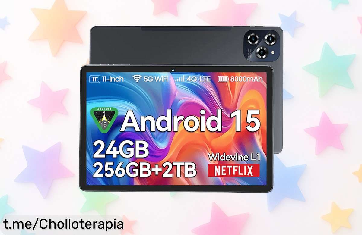 Tablet Android TABWEE W90 de 11” con 8 GB RAM: calidad espectacular y precio loco que no volverás a ver, ¡aprovecha esta oportunidad única antes de quedarte sin!