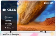 Tele Philips 43PUS7810 4K UHD QLED con Dolby Atmos a precio de risa, ¡disfruta del cine en casa como nunca antes! No te lo pierdas y siente la emoción al instante.