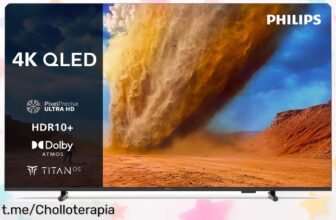 Tele Philips 43PUS7810 4K UHD QLED con Dolby Atmos a precio de risa, ¡disfruta del cine en casa como nunca antes! No te lo pierdas y siente la emoción al instante.