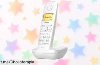 Teléfono inalámbrico Gigaset A170 con pantalla iluminada a un precio increíble, no dejes escapar este ofertón que hará tu vida más fácil y conectada.