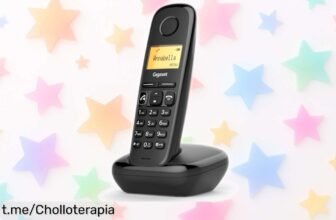 Teléfono inalámbrico Gigaset A270, el ofertón que necesitas para conectarte sin complicaciones y recordar a tus seres queridos al instante. ¡No dejes pasar esta oportunidad!