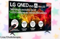 Televisión LG 50QNED80B6B de 50” con imagen nítida y colores alucinantes, por un precio tan bajo que es imposible dejarlo pasar ¡Disfruta el cine en casa ya!