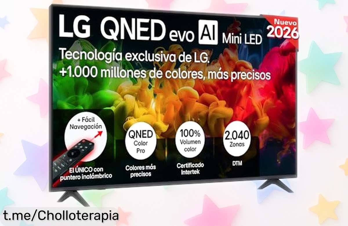 Televisión LG 50QNED80B6B de 50” con imagen nítida y colores alucinantes, por un precio tan bajo que es imposible dejarlo pasar ¡Disfruta el cine en casa ya!