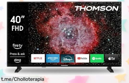 Televisor 40 pulgadas Thomson con Alexa: super chollo que te hará vivir el cine en casa. ¡No dejes pasar esta ocasión única para hacerte con él!