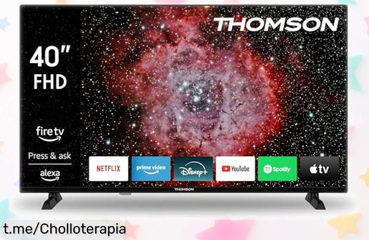 Televisor 40 pulgadas Thomson con Alexa: super chollo que te hará vivir el cine en casa. ¡No dejes pasar esta ocasión única para hacerte con él!