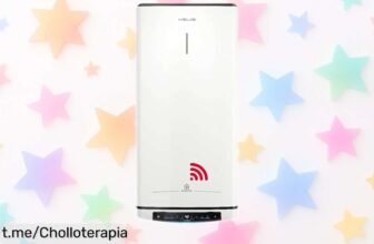 Termo eléctrico Ariston Velis Pro Wifi 100L: Calienta agua en un abrir y cerrar de ojos, ¡y lo controlas desde tu móvil! Ahorra ahora con este precio de escándalo y lleva el confort a casa.