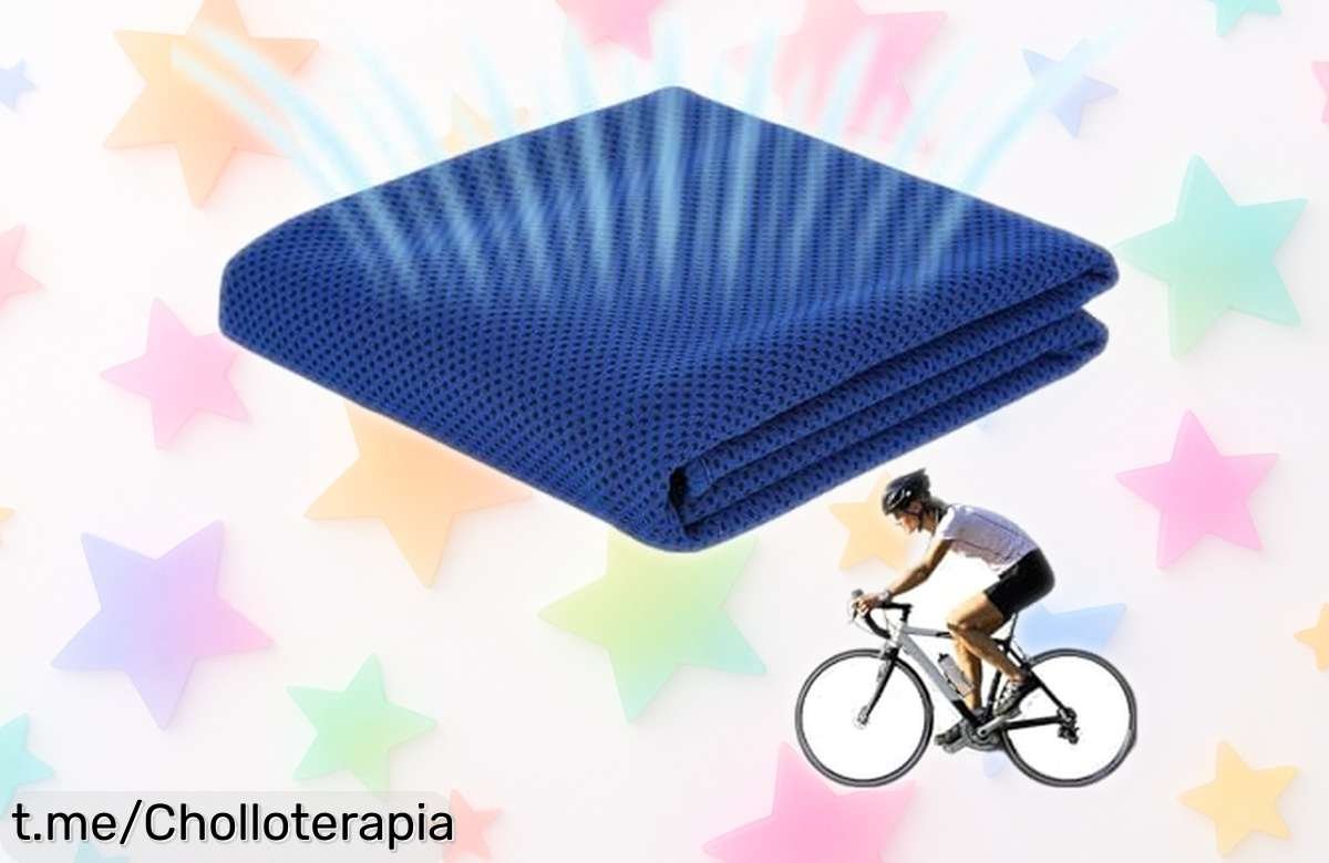 Toalla de enfriamiento para cuello y cara que absorbe sudor al instante, el chollo perfecto para tus entrenamientos ¡aprovéchala ya antes de que se agote!