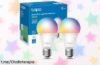 Transforma tu hogar con la bombilla LED multicolor Tapo L530E, controlable por voz, ¡y atrapa este precio que no se volverá a ver!