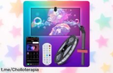 Transforma tu sala con luces LED Diyife que cambian de color al instante, controla todo desde el móvil y crea la mejor atmósfera: ¡no te puedes perder este descuentazo!