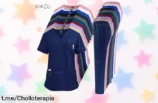 Uniforme médico para mujer en pack de batas resistentes y listas para tu día a día, ¡ofertón que no podrás dejar escapar!