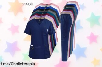 Uniforme médico para mujer en pack de batas resistentes y listas para tu día a día, ¡ofertón que no podrás dejar escapar!