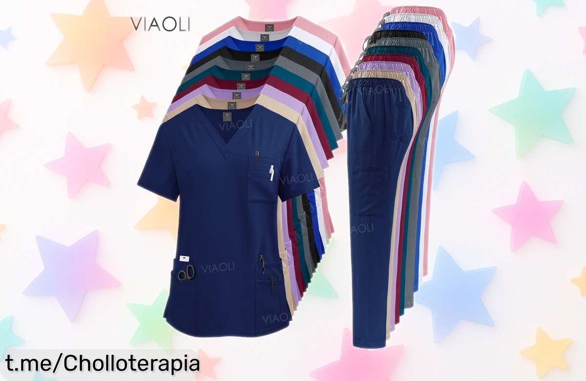 Uniforme médico para mujer en pack de batas resistentes y listas para tu día a día, ¡ofertón que no podrás dejar escapar!