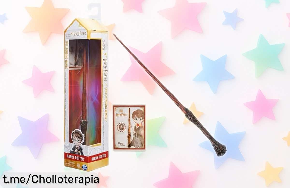 Varita de Harry Potter Deluxe de 30 cm con carta: la puerta mágica a aventuras espectaculares para tus peques, ¡y ahora a un precio increíblemente bajo que no querrás perderte!
