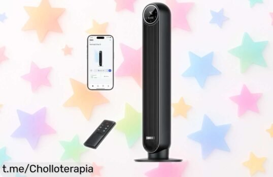 Ventilador de pie Dreo silencioso, controlable por móvil y con temporizador a un precio loco; ¡aprovéchalo y disfruta de noches frescas sin ruidos!