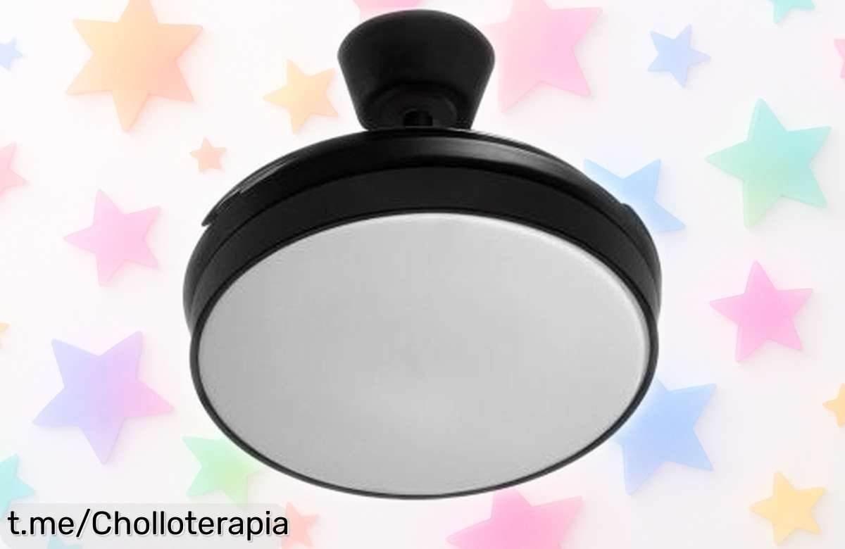 Ventilador de techo CREATE con luz LED y mando a distancia, refrescate al máximo por un precio de escándalo que no querrás dejar escapar. ¡Date prisa!