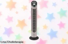 Ventilador de torre Cecotec EnergySilence 790 Skyline a precio loco: ¡con motor de cobre, súper silencioso y oscilante! Aprovecha este ofertón y refresca tus días en casa ya.