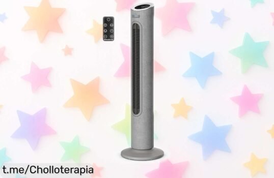 Ventilador torre Rowenta Eole Home: silencio total y frescura a 7,6 m. ¡No te lo pierdas, precio rebajado de locura por tiempo limitado!