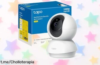 Vigila tu hogar a toda hora con la cámara IP WiFi Tapo C200C, ¡ofertón que te asegura tranquilidad y control total sin complicaciones!
