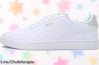 Zapas unisex Puma Shuffle con diseño moderno y puntera perforada, ¡ofertón que cuesta creer lo baratas que están! No te pierdas esta oportunidad de dar cada paso con estilo.