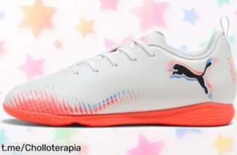 Zapatillas FUTURE 8 PLAY IT JR de Puma para los pequeños más activos, ¡super chollo que encanta a todos y precio loco que no puedes dejar pasar!
