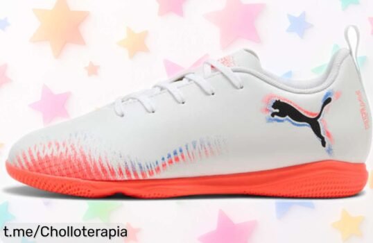 Zapatillas FUTURE 8 PLAY IT JR de Puma para los pequeños más activos, ¡super chollo que encanta a todos y precio loco que no puedes dejar pasar!