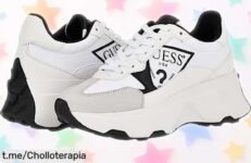 Zapatillas Guess Calebb para mujer que te dan altura y soporte en cada jugada a un precio de ganga, ¡esta oportunidad no se repetirá, aprovecha ya!