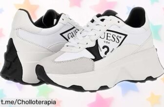 Zapatillas Guess Calebb para mujer que te dan altura y soporte en cada jugada a un precio de ganga, ¡esta oportunidad no se repetirá, aprovecha ya!