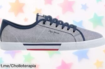 Zapatillas Pepe Jeans Brady en azul a precio de ganga, resistentes y con varias tallas para el fit perfecto ¡Hazte con ellas antes de que se agoten!