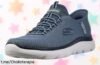 Zapatillas Skechers Summits High Range para hombre con suela flexible: ¡ofertón increíble que mezcla estilo y funcionalidad a un precio de locura! No te las dejes escapar.
