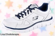 Zapatillas Skechers Track Scloric para hombre, ¡un ofertón con precio rebajado que no puedes dejar escapar si quieres entrenar cómodamente y siempre lucir genial!