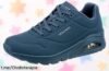 Zapatillas Skechers Uno para mujer, el ofertón que necesitas: suela antideslizante y cordones fáciles para pisar confiada cada día. ¡No dejes pasar esta locura!