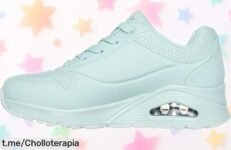 Zapatillas Skechers Uno para mujer, ¡rebajadas de precio loco y con un diseño que roba miradas! Hazte notar mientras te desplazas con estilo.