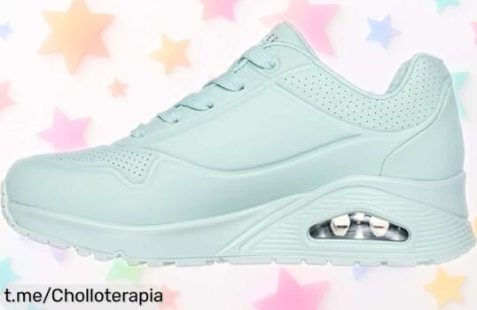 Zapatillas Skechers Uno para mujer, ¡rebajadas de precio loco y con un diseño que roba miradas! Hazte notar mientras te desplazas con estilo.