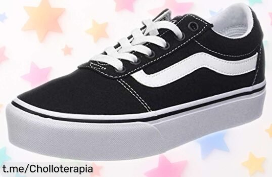 Zapatillas Vans Ward Platform de mujer a un precio loco y con diseño moderno: sube tu estilo sin vaciar bolsillos, ¡aprovéchalo antes que se agoten!