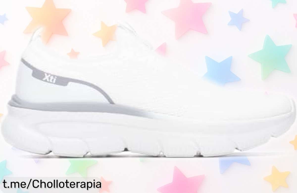 Zapatillas de mujer XTI modelo 14539302, el ofertón en ajuste tipo calcetín que te hará lucir increíble y sentirte activa todo el día. ¡No dejes pasar este chollo!