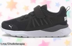 Zapatillas infantiles Puma Anzarun Lite a precio locura, perfectas para que los peques se muevan felices sin preocupaciones. ¡No dejes pasar esta súper oferta!