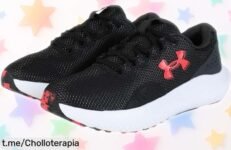 Zapatillas para correr Charged Surge 4 de Under Armour, ahora a precio loco: estilo y soporte que te harán sentir como nunca en cada zancada. ¡No te lo pierdas!