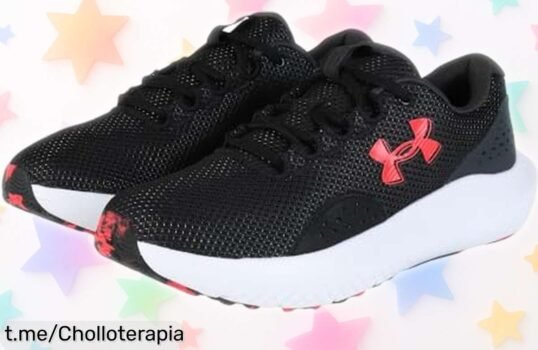 Zapatillas para correr Charged Surge 4 de Under Armour, ahora a precio loco: estilo y soporte que te harán sentir como nunca en cada zancada. ¡No te lo pierdas!