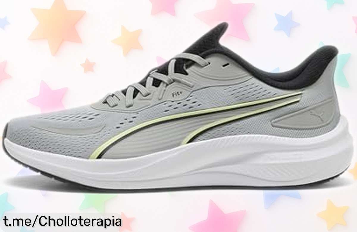 Zapatillas para correr Puma Skyrocket Lite 2 con suela antideslizante a precio de locura, ¡no te las dejes escapar y corre hacia el bienestar ahora!