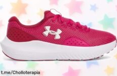 Zapatillas para correr de mujer Under Armour que te impulsan a darlo todo, ¡rebajadas a un precio escándalo! No dejes pasar este chollo y siente la fuerza en cada zancada.
