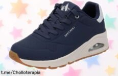 Zapatillas para mujer Skechers Uno Golden Air, ¡ofertón que no te esperabas! Ajuste rápido y frescura para tus pies. Aprovecha antes de que se agoten esta joya irresistible.