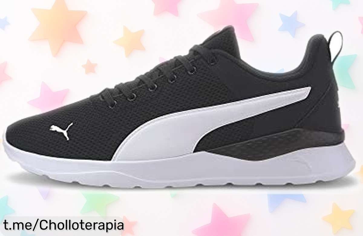 Zapatillas unisex PUMA Anzarun Lite: el super chollo antideslizante que te hará caminar con estilo y sin preocupaciones, ¡aprovéchalo antes de que se agoten!