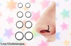 8 piezas de aros para piercing BodyBonita: cambia tu estilo al instante con una oferta irrepetible de precio ridículo que hará brillar tu look. ¡No te quedes sin ellos!